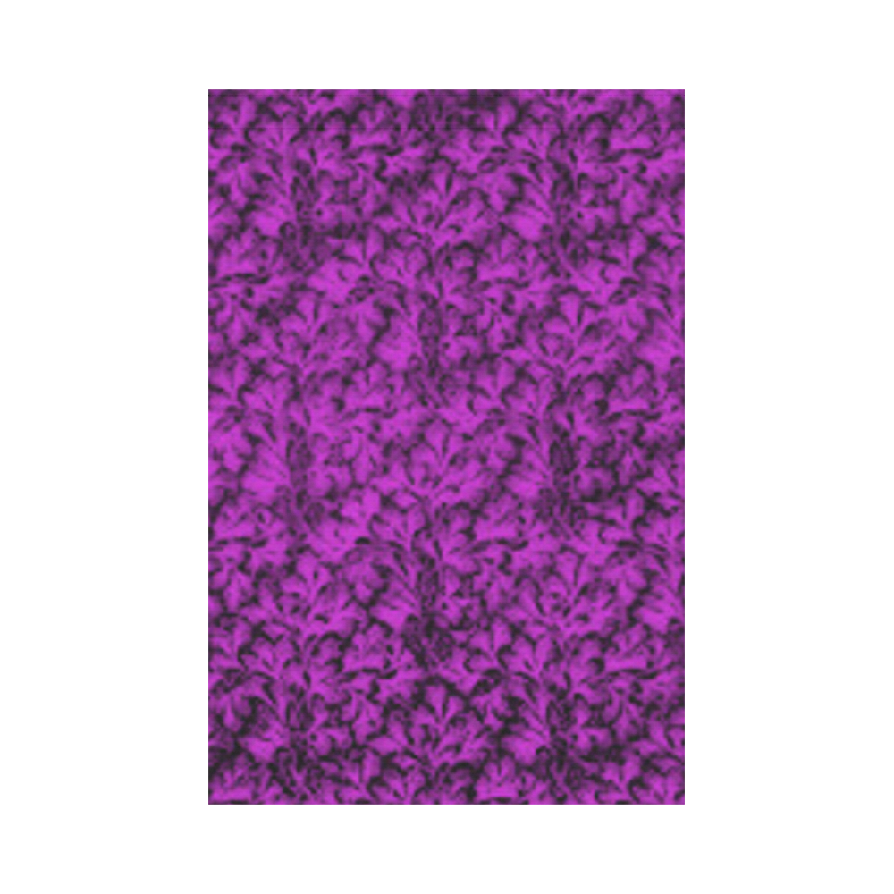 Dazzling Violet Leaf Garden Flag 12‘’x18‘’（Without Flagpole）