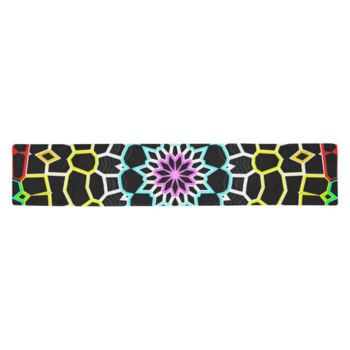 Live Line Mandala Table Runner 14x72 inch