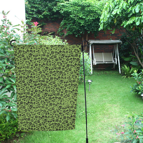 Greenery Vintage Flowers Garden Flag 12‘’x18‘’（Without Flagpole）