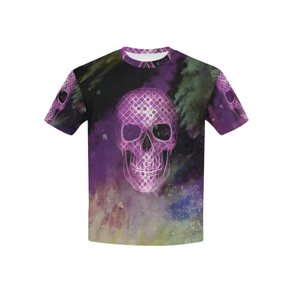 Skull-Unusual and unique 02 by JamColors Kids' All Over Print T-shirt (USA Size) (Model T40)