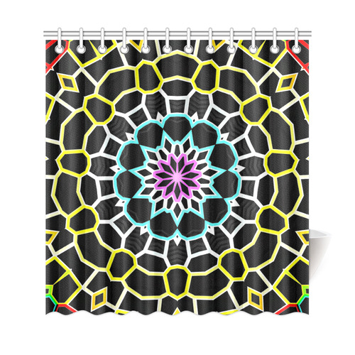 Live Line Mandala Shower Curtain 69"x72"