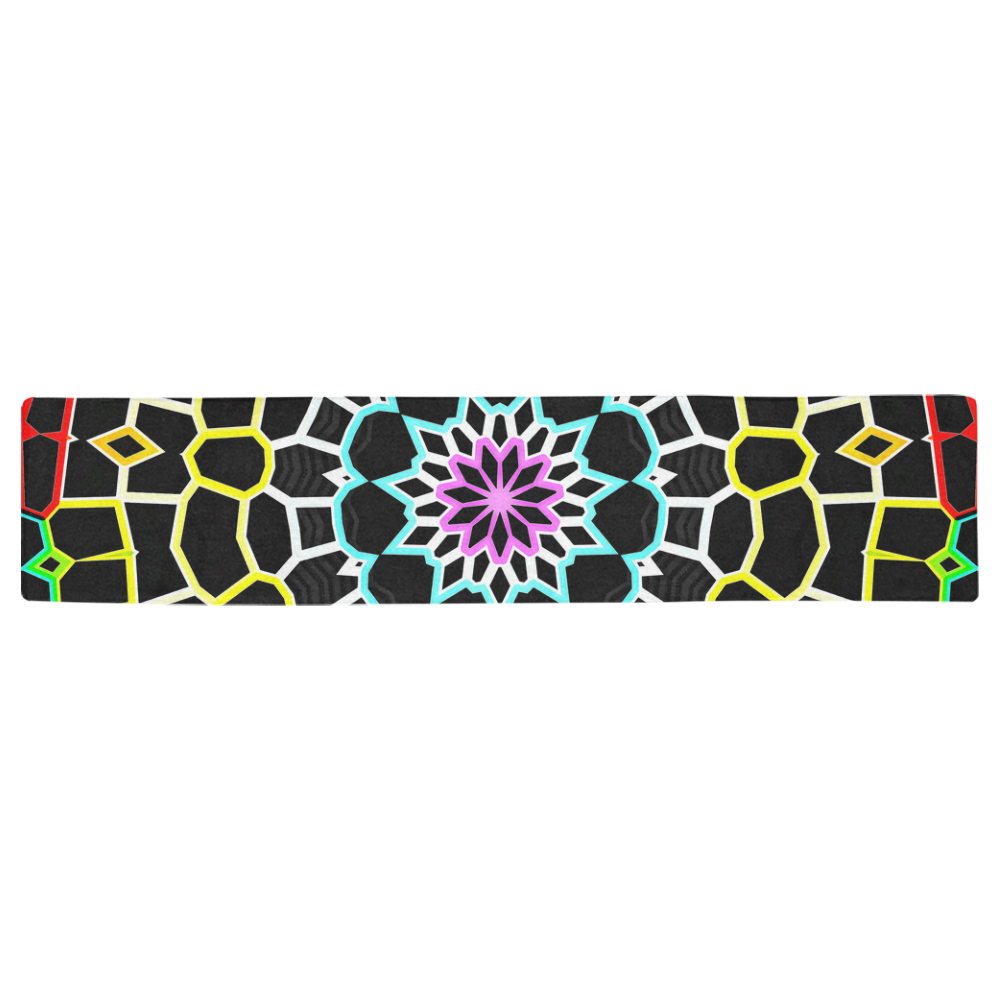 Live Line Mandala Table Runner 16x72 inch