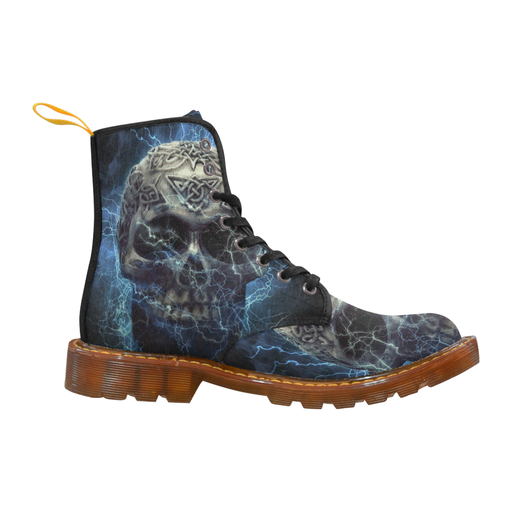 Skull20170532_by_JAMColors Martin Boots For Women Model 1203H