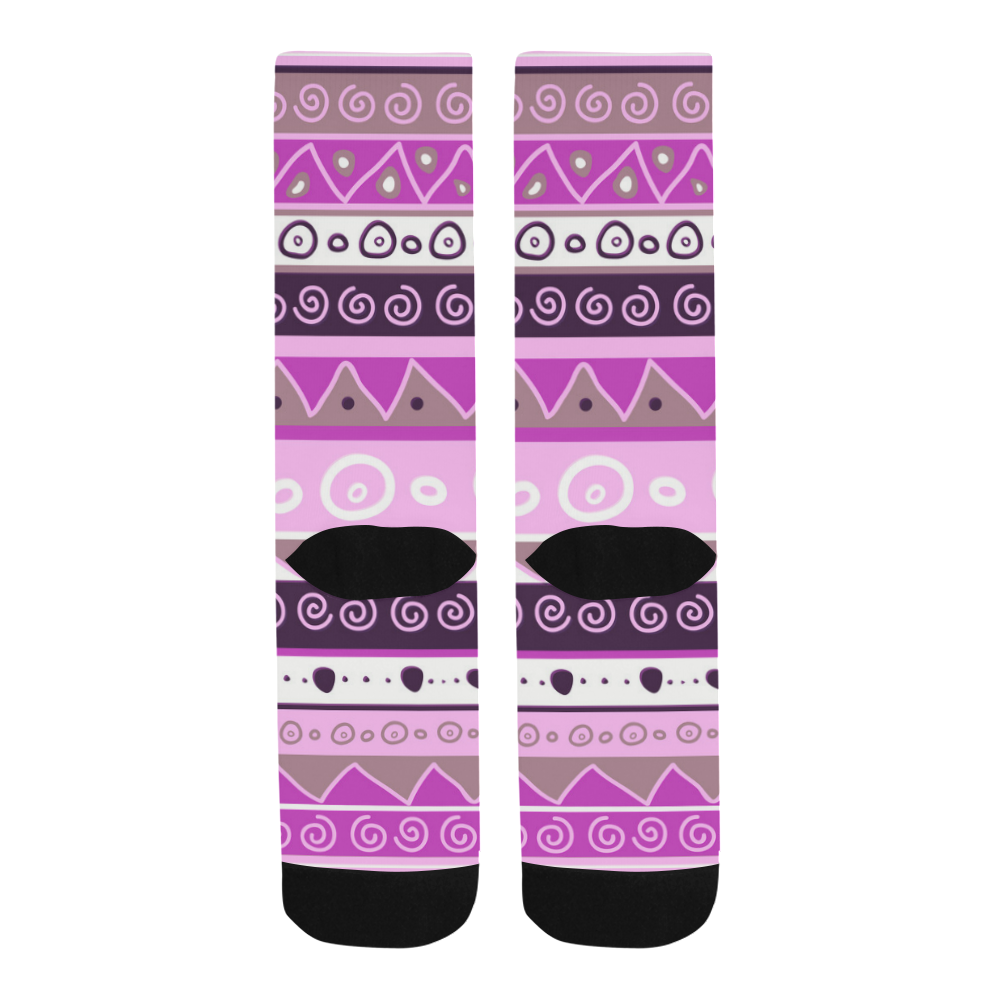 Lavender Trible Trouser Socks