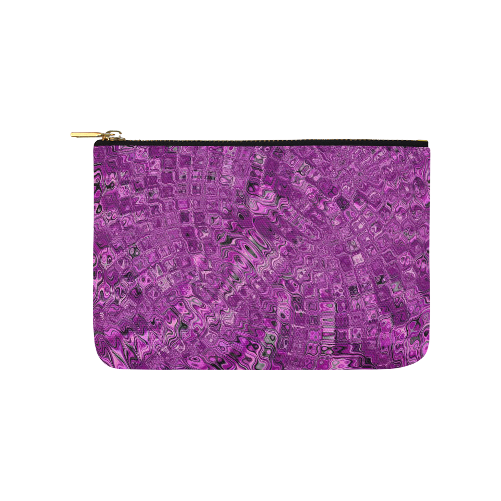 melting swirl B by FeelGood Carry-All Pouch 9.5''x6''