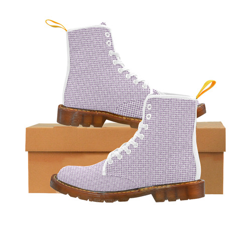 Lilac Cubes Design Martin Boots For Men Model 1203H