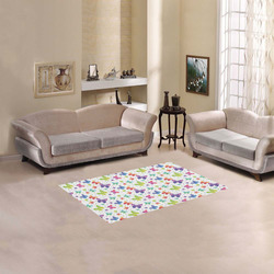 Colorful Butterflies Area Rug 2'7"x 1'8‘’