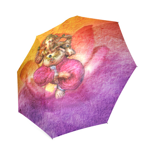 Ganesh, Son Of Shiva And Parvati Foldable Umbrella (Model U01)