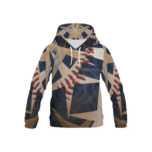 As American as....... All Over Print Hoodie for Kid (USA Size) (Model H13)