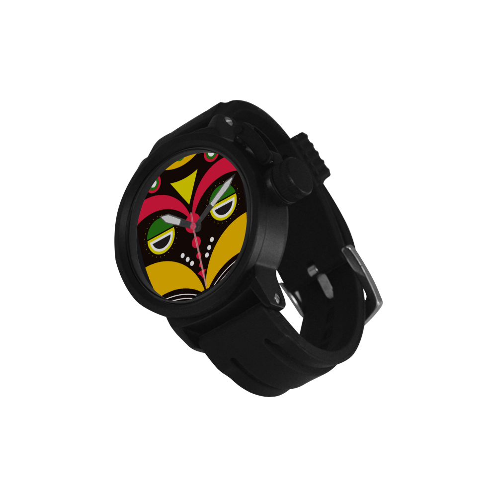 African Traditional Tribal Men's Sports Watch(Model 309)