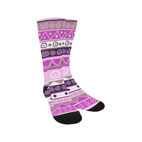 Lavender Trible Trouser Socks