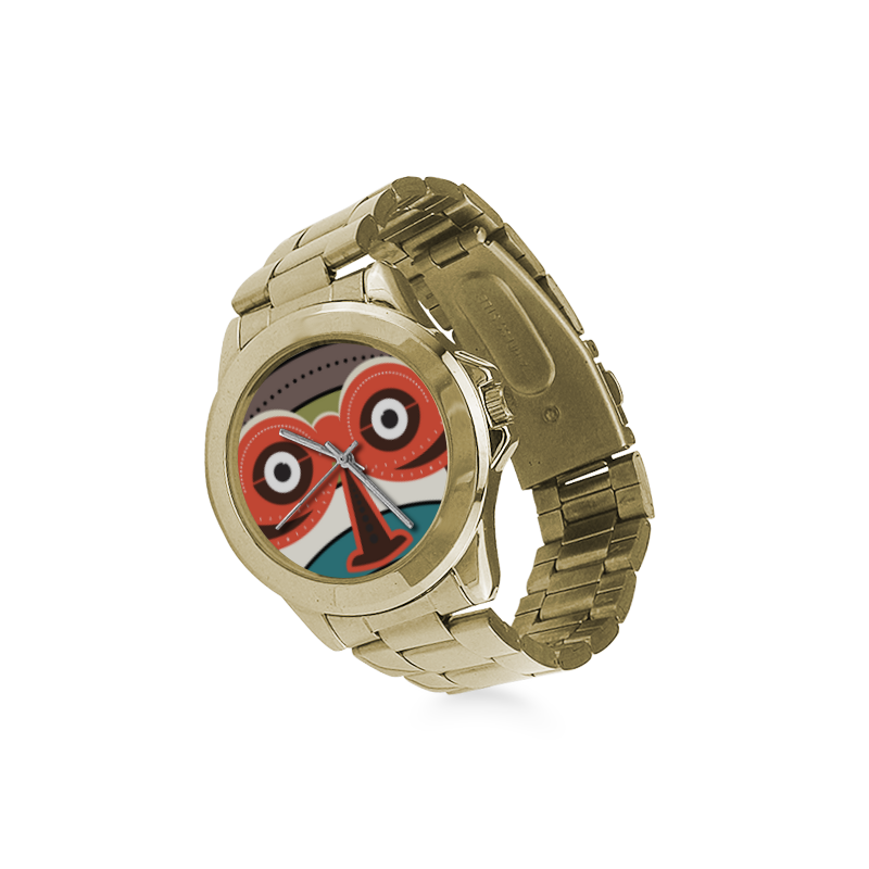 African Authentic Tribal Custom Gilt Watch(Model 101)