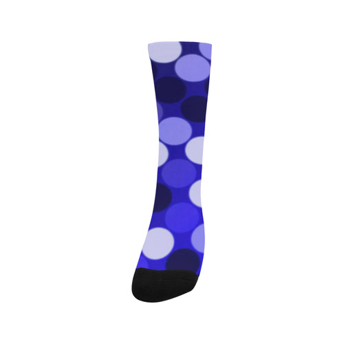 Blue Spots Trouser Socks