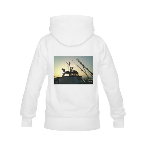 Fishing At Dawn Men's Classic Hoodie (Remake) (Model H10)