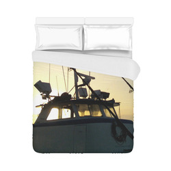 Fishing At Dawn Duvet Cover 86"x70" ( All-over-print)