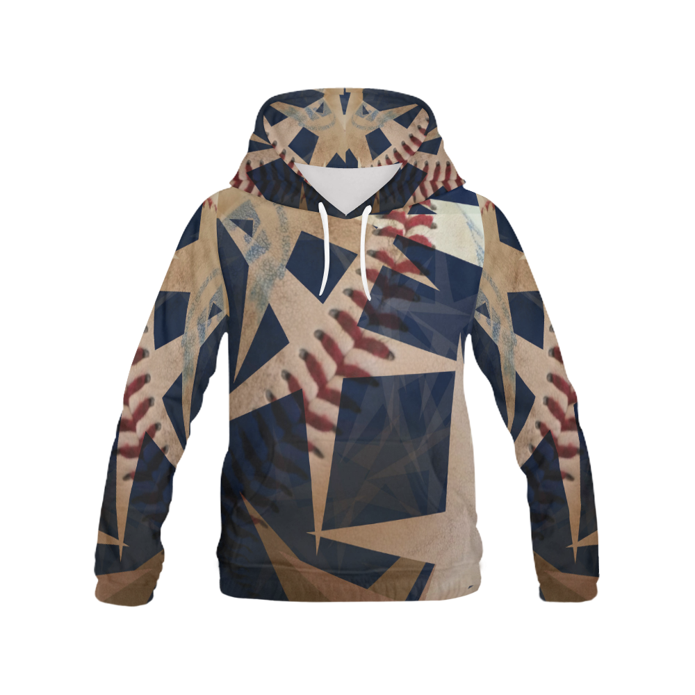 As American as....... All Over Print Hoodie for Women (USA Size) (Model H13)