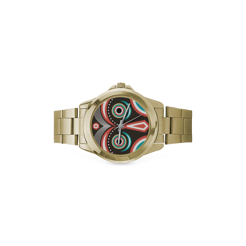 Lulua Ethnic Tribal Custom Gilt Watch(Model 101)