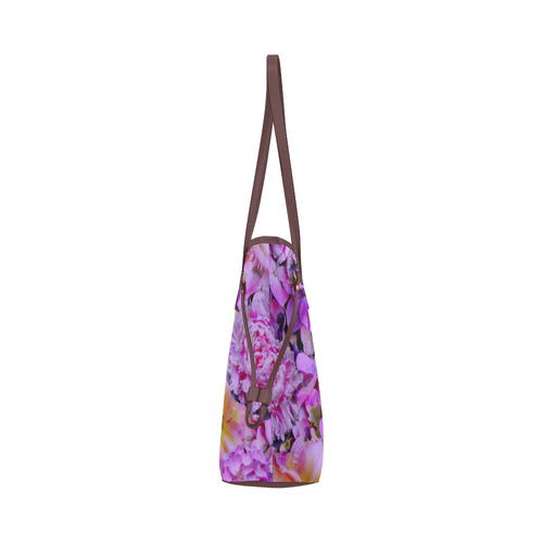 wonderful floral 24  by FeelGood Clover Canvas Tote Bag (Model 1661)