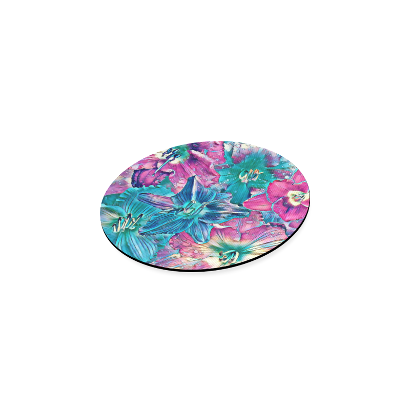 wonderful floral 22B  by FeelGood Round Coaster