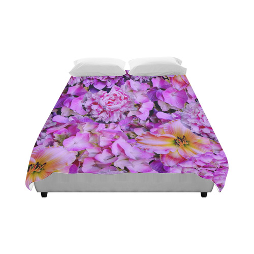 wonderful floral 24  by FeelGood Duvet Cover 86"x70" ( All-over-print)