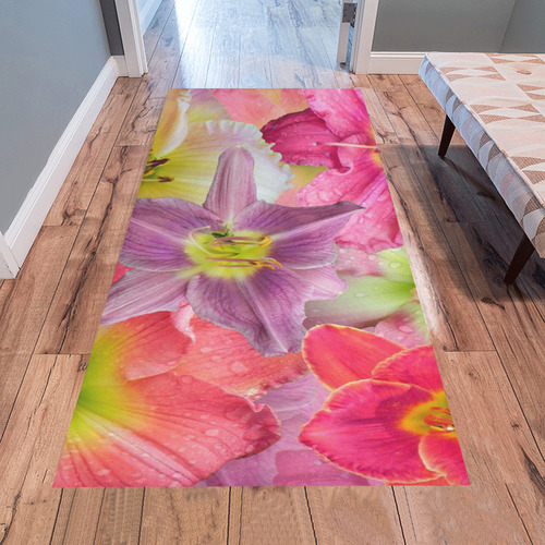 wonderful floral 22A  by FeelGood Area Rug 7'x3'3''