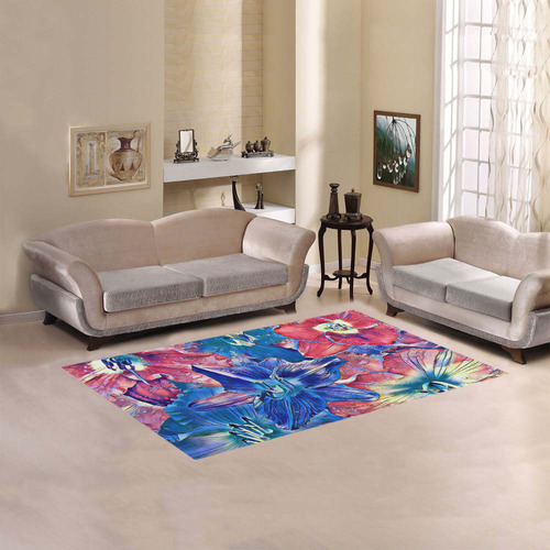 wonderful floral 22C  by FeelGood Area Rug 5'x3'3''