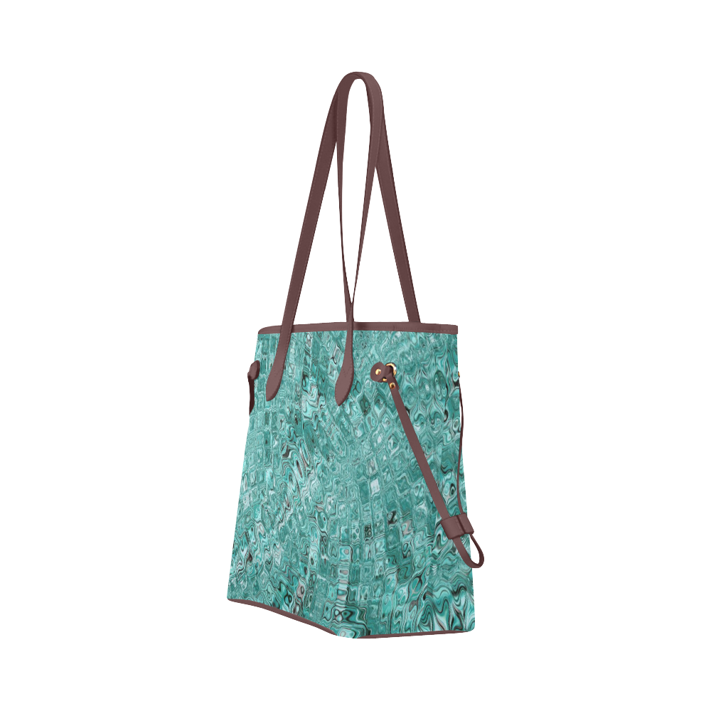 melting swirl D by FeelGood Clover Canvas Tote Bag (Model 1661)