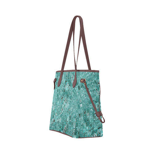 melting swirl D by FeelGood Clover Canvas Tote Bag (Model 1661)