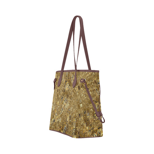 melting swirl E by FeelGood Clover Canvas Tote Bag (Model 1661)