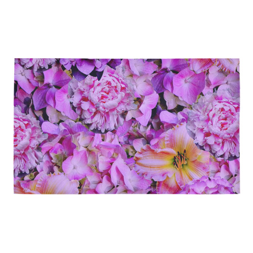 wonderful floral 24  by FeelGood Azalea Doormat 30" x 18" (Sponge Material)