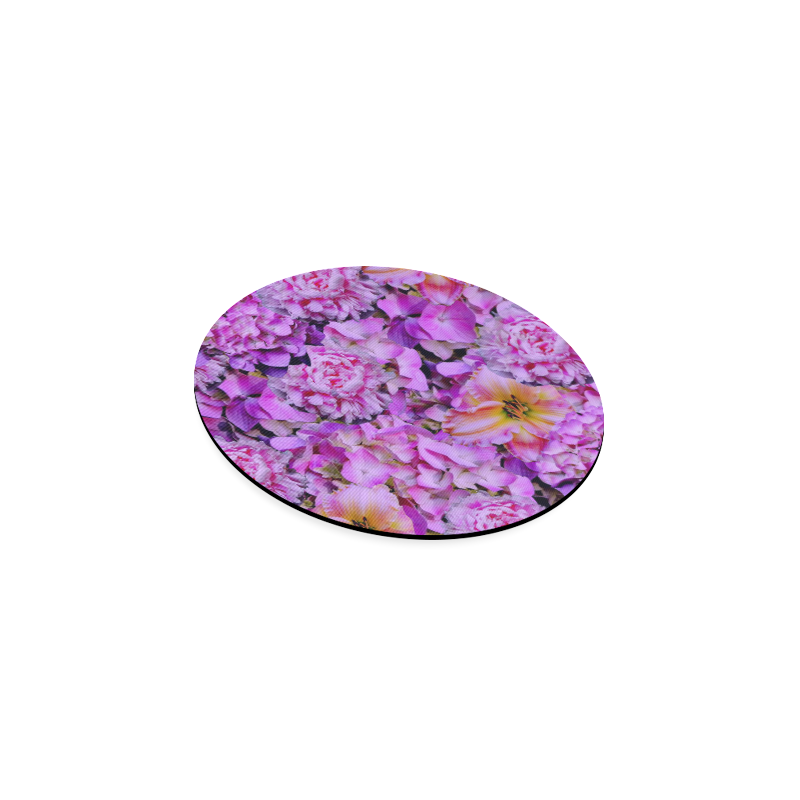 wonderful floral 24  by FeelGood Round Coaster