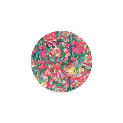 wonderful floral 24B  by FeelGood Round Coaster