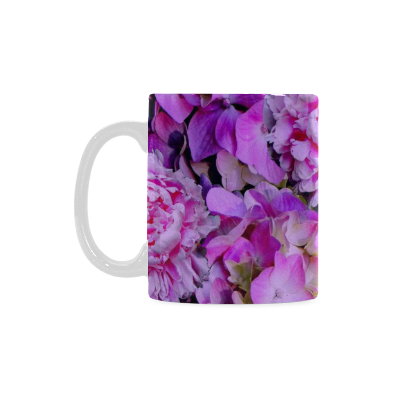 wonderful floral 24  by FeelGood White Mug(11OZ)