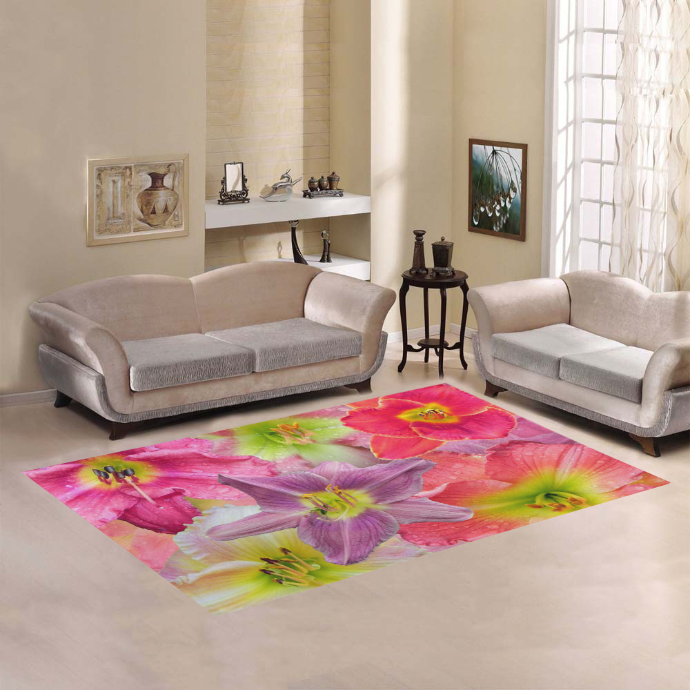 wonderful floral 22A  by FeelGood Area Rug7'x5'