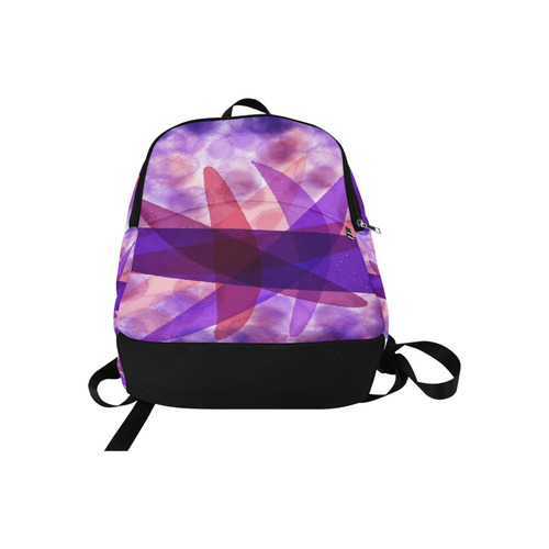 Purple And Pink Fabric Backpack for Adult (Model 1659)