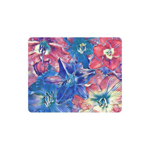 wonderful floral 22C  by FeelGood Rectangle Mousepad