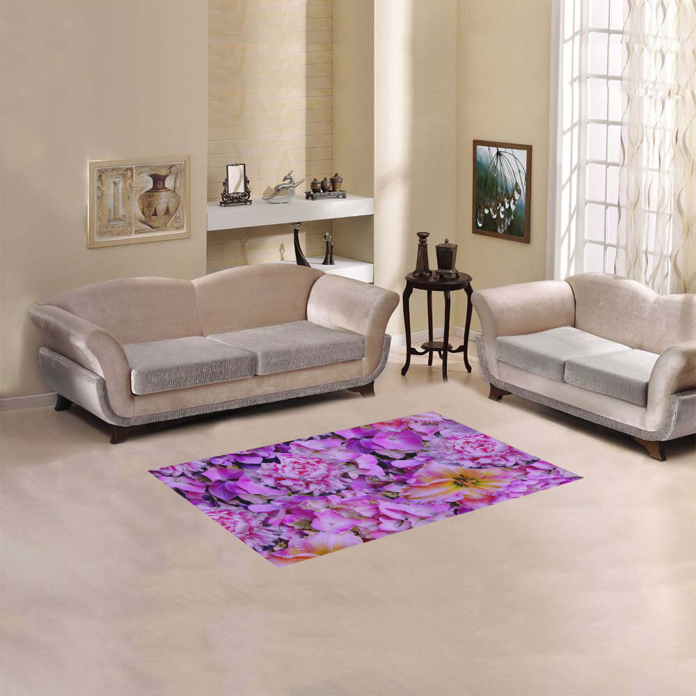 wonderful floral 24  by FeelGood Area Rug 2'7"x 1'8‘’
