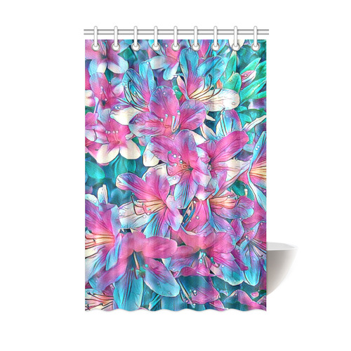 wonderful floral 25A  by FeelGood Shower Curtain 48"x72"