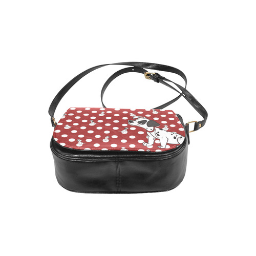 Seeing Spots Patch Classic Saddle Bag/Small (Model 1648)