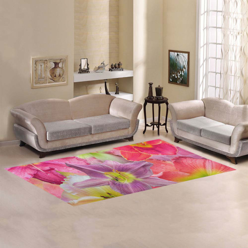 wonderful floral 22A  by FeelGood Area Rug 7'x3'3''