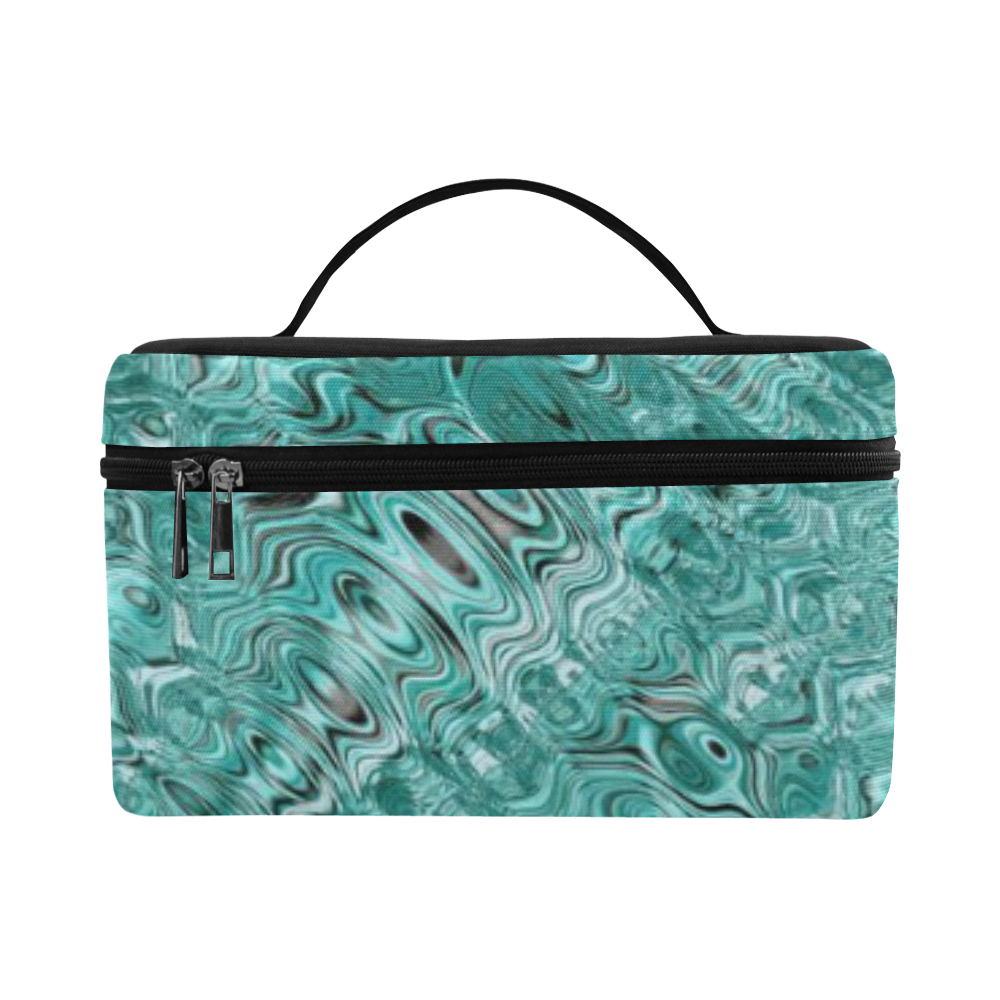 melting swirl D by FeelGood Cosmetic Bag/Large (Model 1658)