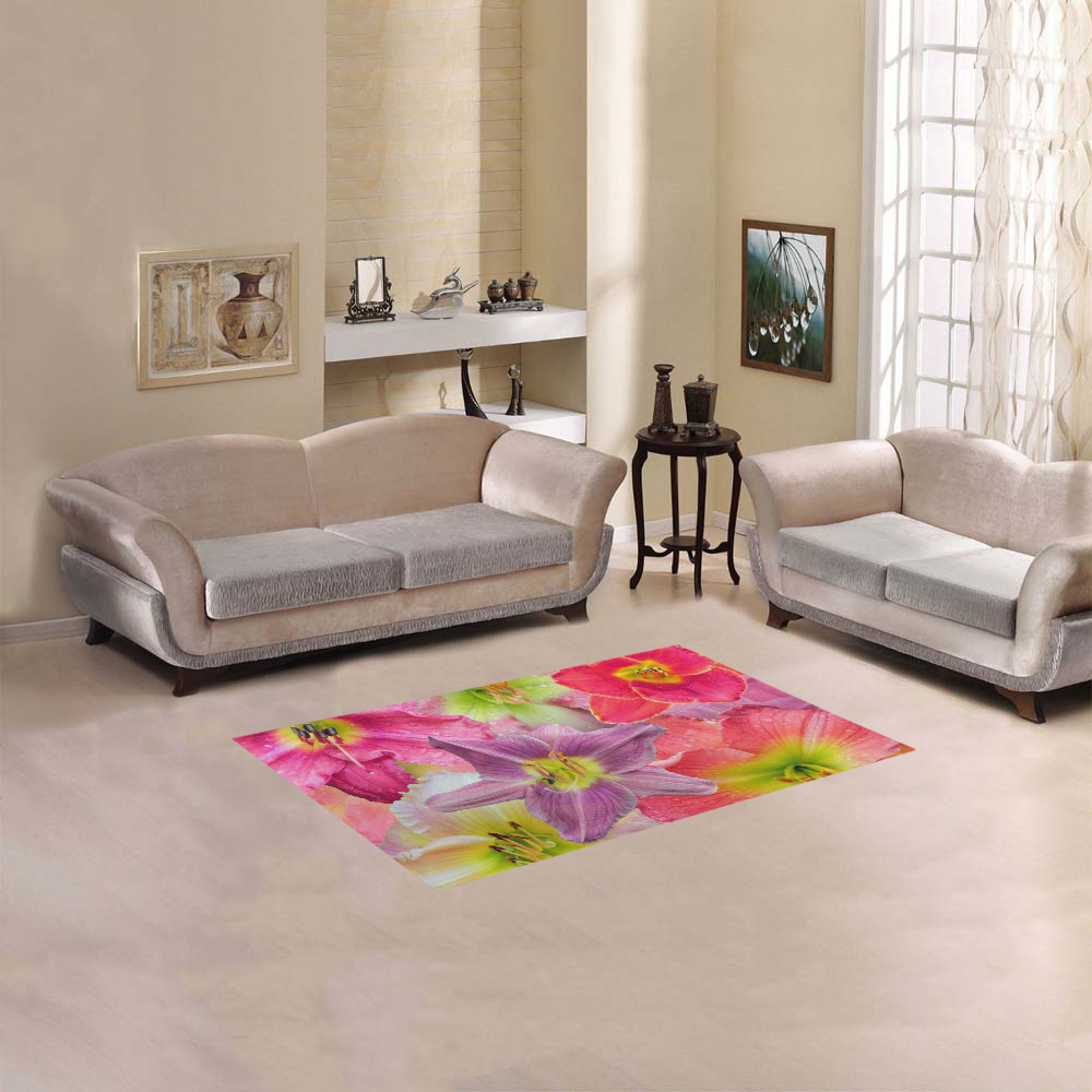 wonderful floral 22A  by FeelGood Area Rug 2'7"x 1'8‘’
