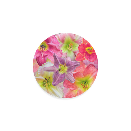 wonderful floral 22A  by FeelGood Round Coaster