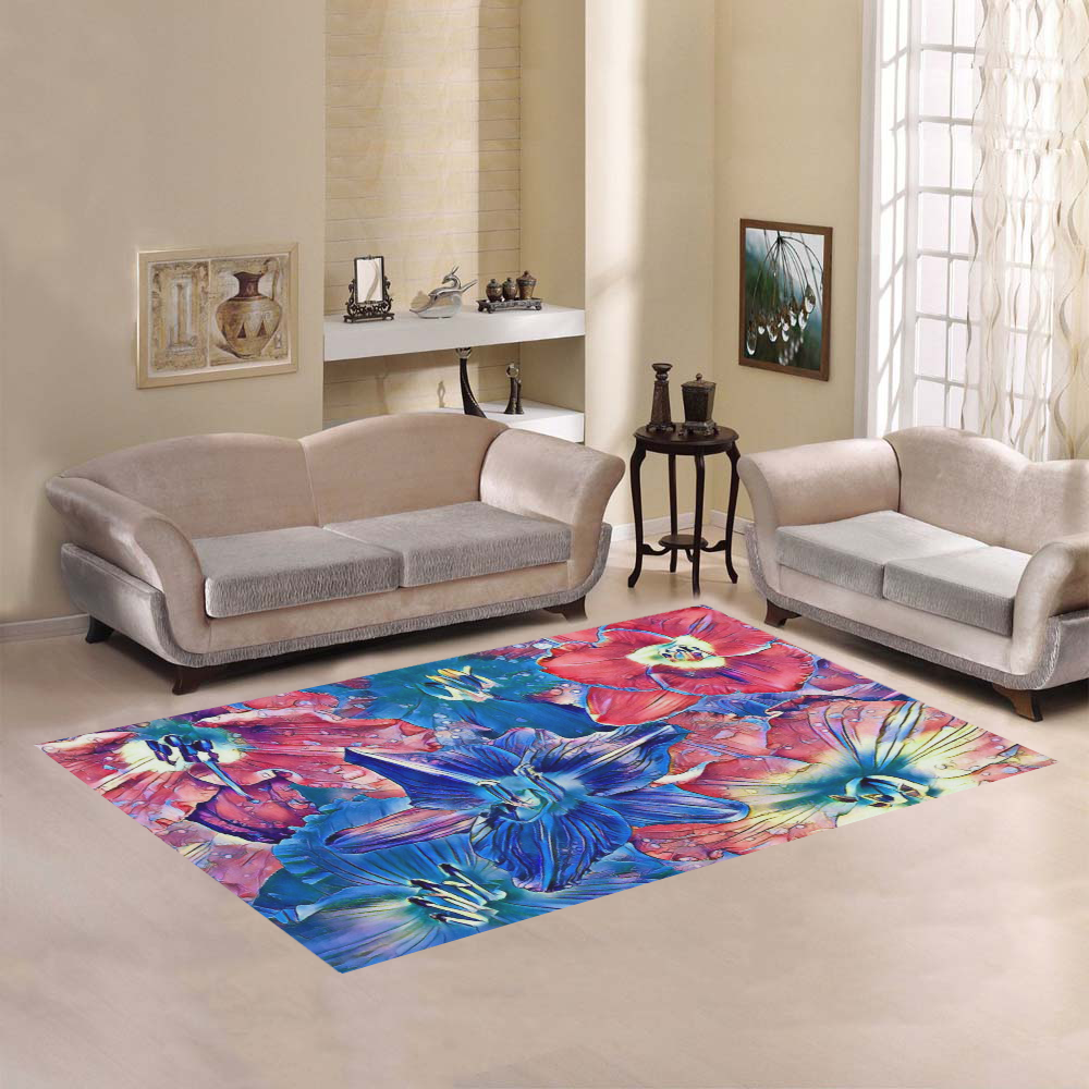 wonderful floral 22C  by FeelGood Area Rug7'x5'
