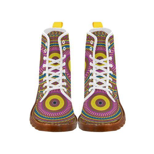 Ornament Mandala Martin Boots For Men Model 1203H
