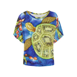 Men's Tradish Dancers Terra Cotta Women's Batwing-Sleeved Blouse T shirt main image 1