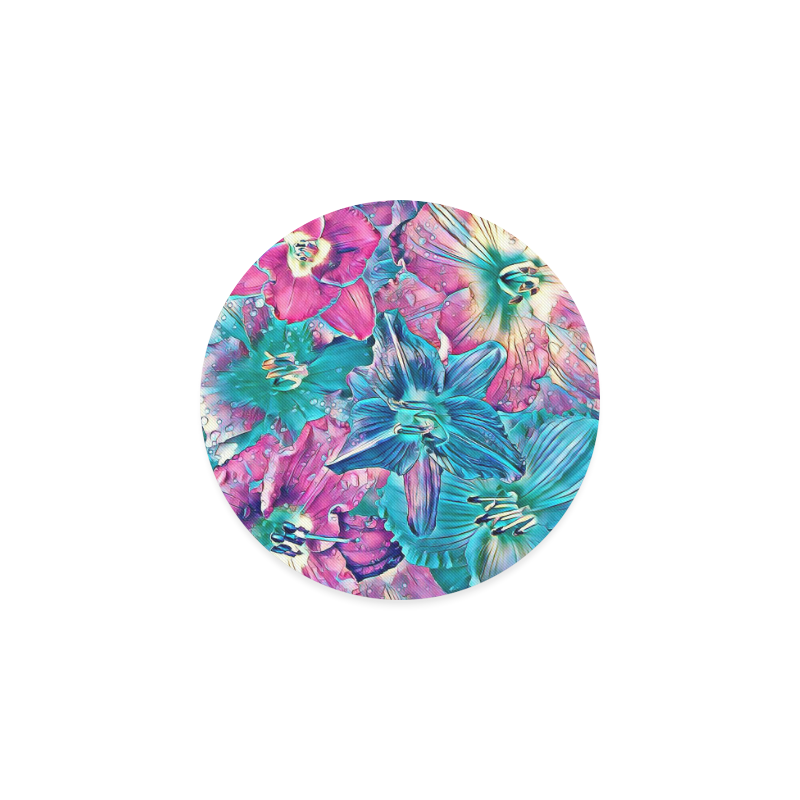 wonderful floral 22B  by FeelGood Round Coaster