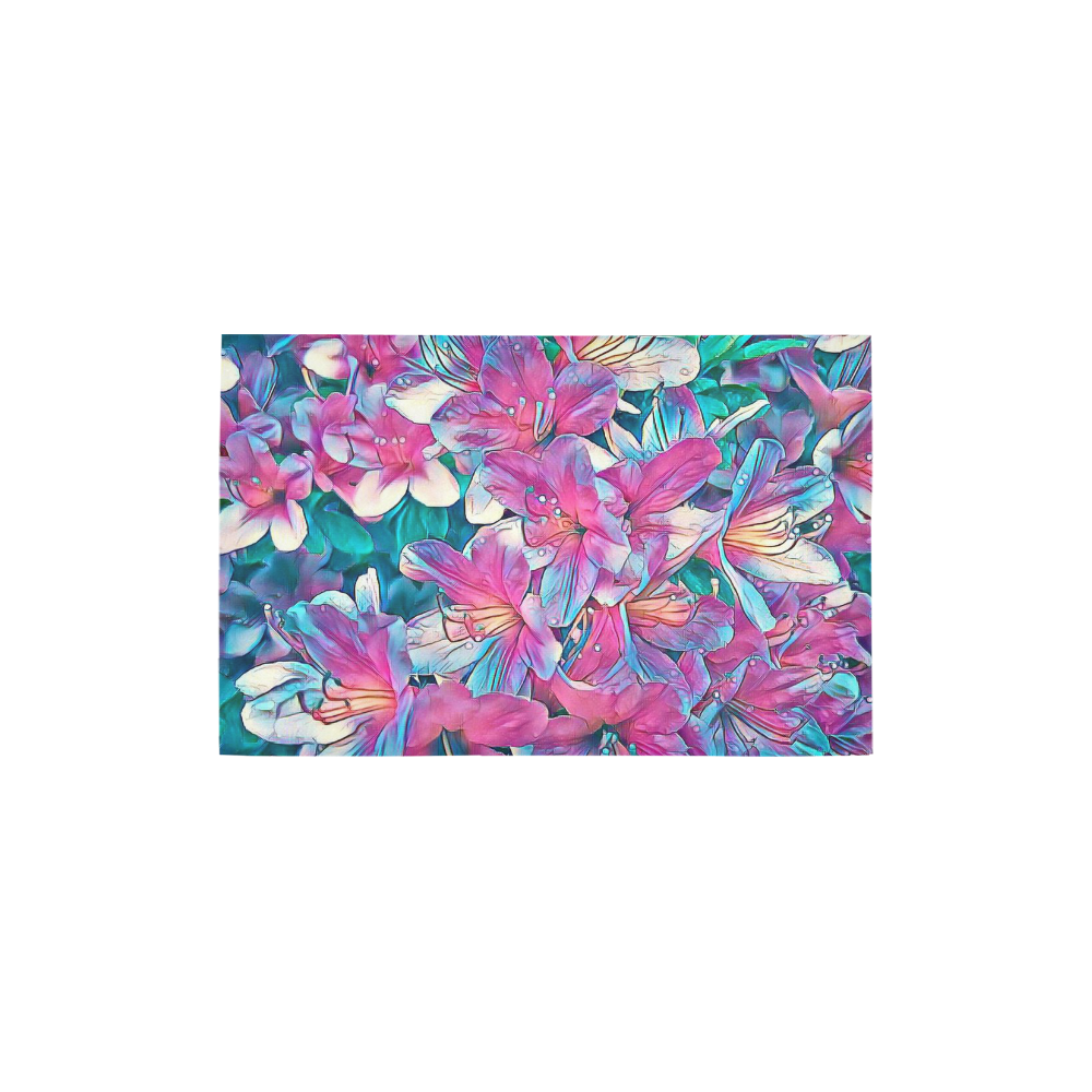 wonderful floral 25A  by FeelGood Area Rug 2'7"x 1'8‘’