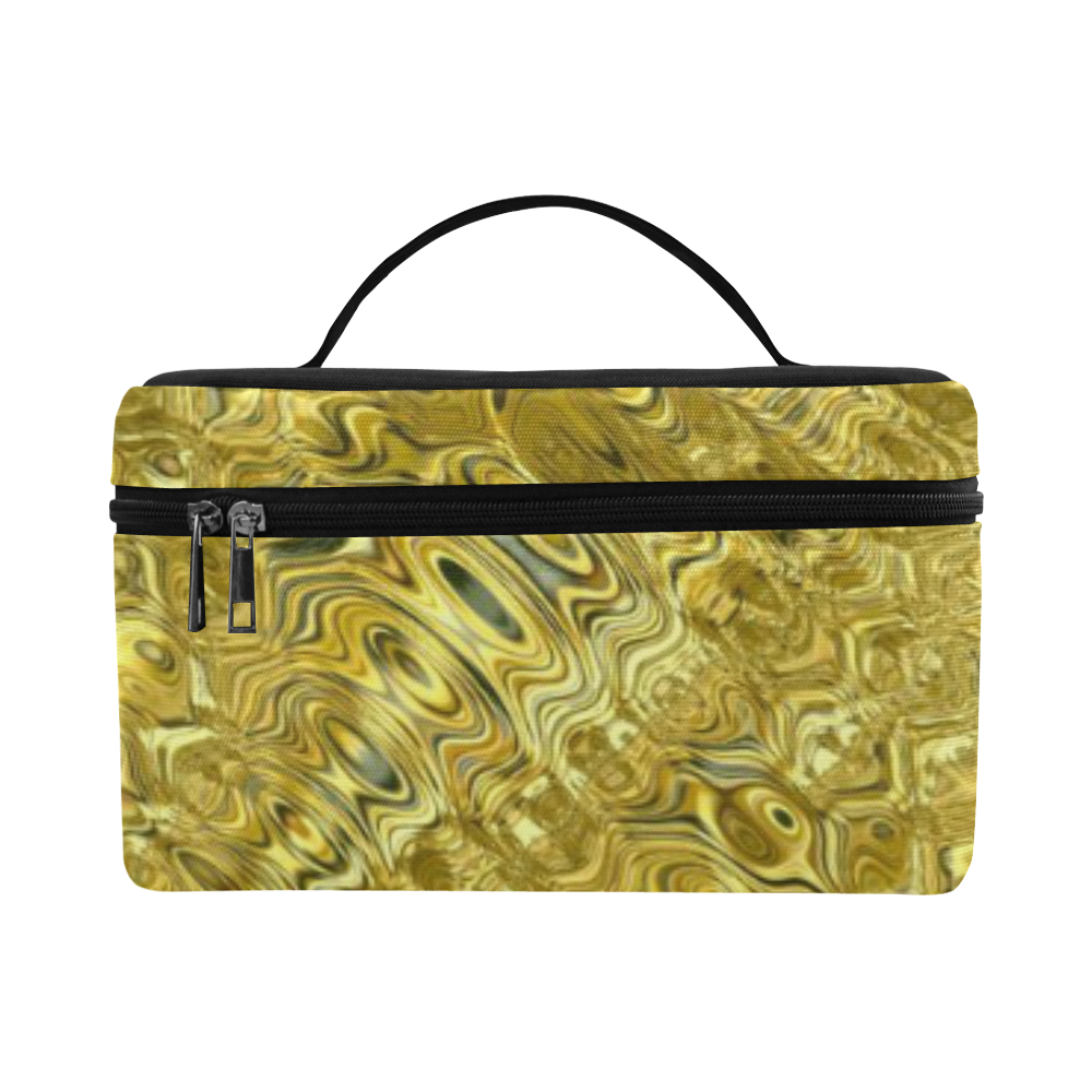 melting swirl F by FeelGood Cosmetic Bag/Large (Model 1658)