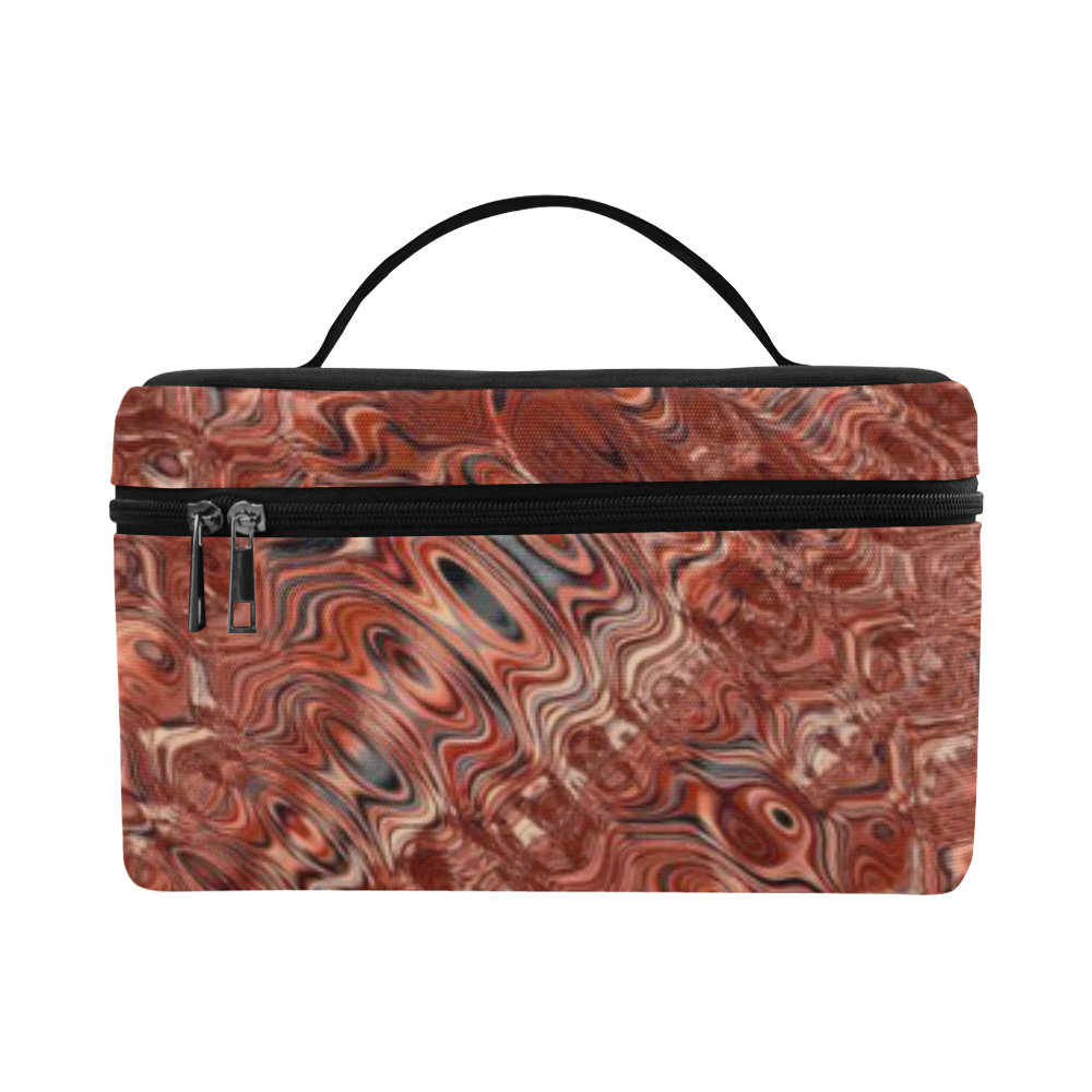 melting swirl a by FeelGood Cosmetic Bag/Large (Model 1658)